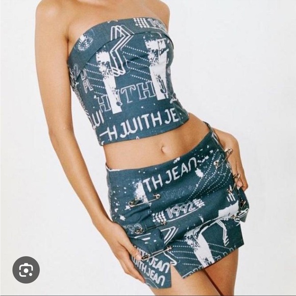 NWOT With Jean Carla Corset in Aura, Size XXS - Picture 2 of 2